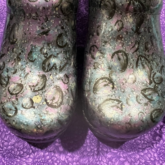 Dansko Colorful Patterned Clogs - Picture 2 of 5